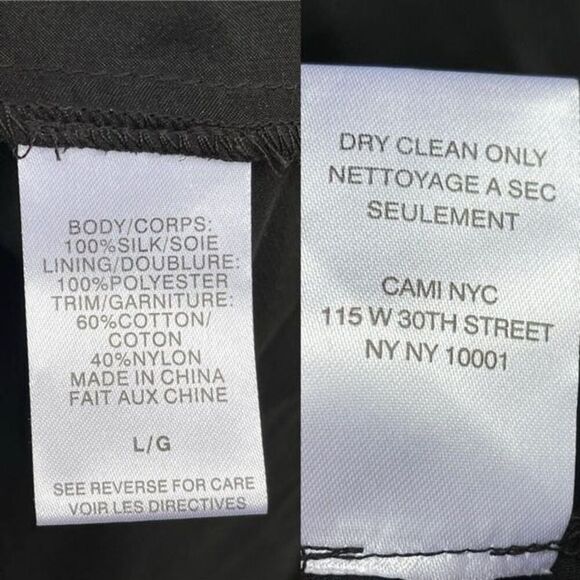 Cami NYC poppy dress in black size large - Picture 12 of 12